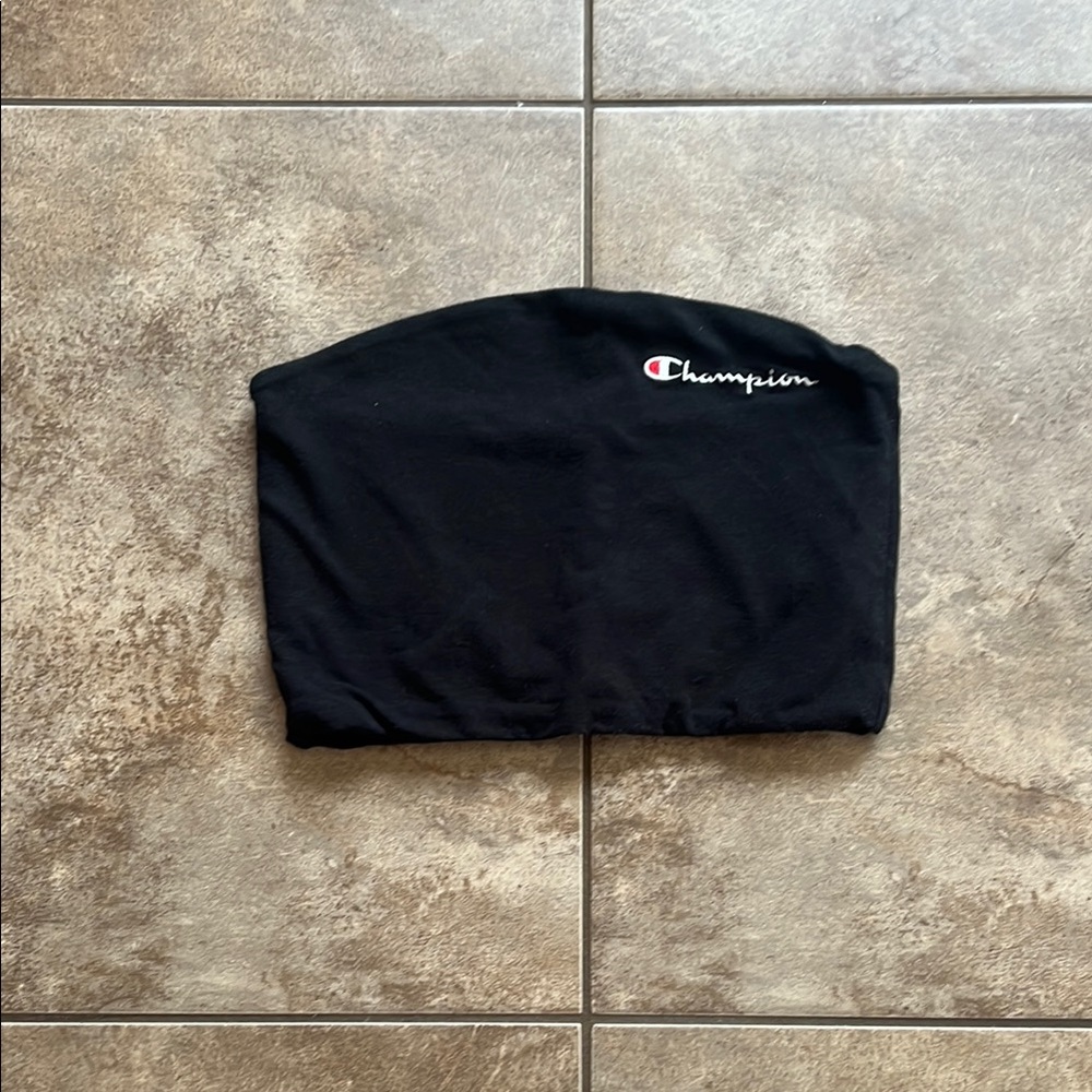 Champion Black Tube Top